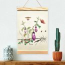 소망을 담아 그리는 전통민화 | [수업기록] 신사임당의 초충도(2,500원짜리 우드 족자 키트 후기)