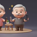 어르신 스마트폰 독립 이미지