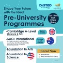 Achieve Academic Excellence with DISTED&#39;s Pre-University Programmes! 이미지