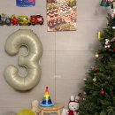 파티팡24동탄 | 아기 세 돌맞이 셀프 생일촬영 하기 (셀프홈스냅) / 크리스마스 사진존 집꾸미기