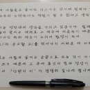 신영복님의 「감옥으로부터의 사색」중에서 필기체 필사입니다. 이미지