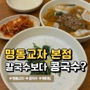 명동맛집 | 명동 콩국수 맛집｜명동교자 콩국수 솔직 후기