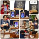 LED조명 아크릴 공예 이미지