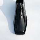 기드온수학 | 후망 벤자민 스퀘어토 더비 슈즈 유광 리뷰 : HUMANT Benjamin_black (gloss)