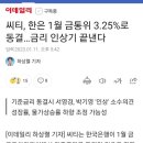 은행계 한국기준금리 3.25%동결 전망 이미지