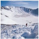 한라산의 설경(雪景) 이미지