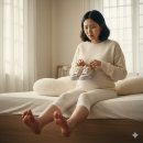 코끼리한의원 | 임신 32주, "내 발 맞나요?" 코끼리 다리 탈출을 위한 부종 관리