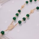 미카엘 | 묵주 추천! 싱그러운 그린 대천사 미카엘 9단 묵주 사용 후기와 특징