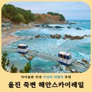 울진에어컨 | 울진 죽변해안스카이레일 탑승 후기 동해여행 가볼만한곳 추천!