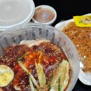 매운 비빔 냉면 맛집 차고집 칡냉면 길동 본점