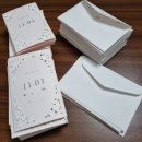 핑크루나 | w.보자기카드 청첩장 수령 후기 (고심끝에 심플하면서 핑크루🩷~)