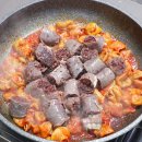 순대곱창볶음