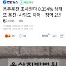 음주운전 조사받다 0.354% 만취상태에서 또 운전·사람도 치어…징역 2년 이미지