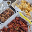 대포항 닭강정 | 속초 대포항 먹거리 추천 | 팔도 닭강정, 누룽지 오징어순대, 새우튀김