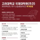 고려대학교 국제대학원 이미지