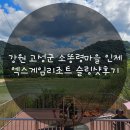 고성마을 | 강원 고성군 소똥령마을 인제 엑스게임리조트 슬링샷후기