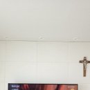 광진구 중곡동 스카이창조빌라 55인치 아트월...벽걸이 TV 재설치 + 셋탑박스 3대 숨김 및 선정리 후기