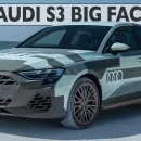 Audi S3(8Y) 페이스리프트 프로토타입 공개 이미지