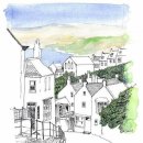 감성수채화 이미지