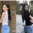 장원영, 5년 전과 같은 포즈 '완벽 뒷태'...앳된 소녀 ->섹시한 미인으로