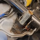 동그라미슈퍼 | 슈퍼커브 좌측 미러 브라켓 파손 보강 용접 룩커스텀 비용