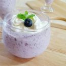 블루베리주스 블루베리 요거트 스무디 만들기 블루베리우유 이미지