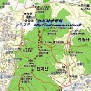 부천 원미산 산행지도 이미지