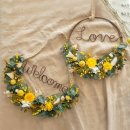 프리저브드 플라워 레터링리스 이미지