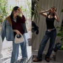 '167cm·46kg' 독보적인 슬렌더 몸매 손나은, 넘사벽 뼈말라…청바지도 헐렁한 몸매 이미지