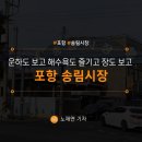 포항운하송림시장 이미지