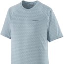 릿지 플로우 셔츠 (남성) - 스팀 블루, 헴록 그린 이미지