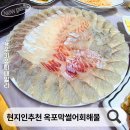 옥포활어횟집 | 거제도 회 맛집 현지인 추천 횟집 옥포막썰어회해물 내돈내먹 후기