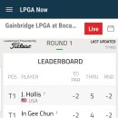 게인브릿지 LPGA 도 시작이네요. 이미지