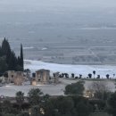 2025 그리스 튀르키에 패키지관광여행기(26).....파묵칼레(3) 로마황제의 노천온천, 화이트 테라스 이미지