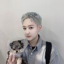 강릉 살롱드라라유천점 보배 [탈색 / 에메랄드스카이]
