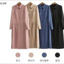 아니베에프 플리츠 원피스 상품평 많은 이유가 있었네요