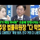 민주당 법률위원장 다 막겠다 이미지