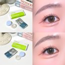 쥬이시 | [LENSSIS] 렌시스 신상 쥬이시 브라운 및 그린 한달용 착용샷 후기