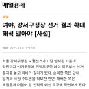 여야, 강서구청장 선거 결과 확대해석 말아야 이미지