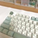 디자인디딤 | 사무실 기계식 키보드 추천! 프리플로우 아콘 AK68 저소음 디딤돌축 후기(archon AK68 DaulDial 말차라떼)