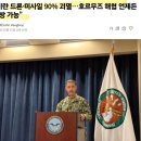 브래드 쿠퍼 미국 중부사령관 “이란 드론·미사일 90% 괴멸… 호르무즈 해협 언제든 개방 가능” 이미지