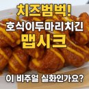 호식이두마리치킨분당정자점 | 가성비 미쳤다! 맵시크 + 체다마요 감튀 찐후기👍😍호식이두마리치킨 분당정자점 맵시크치킨!
