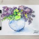 일상풍경 어반스케치 이미지