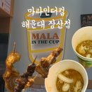 세종월드프라자 | [마라인더컵] 부산 해운대 장산점 마라꼬치 | 마라탕 | 추천메뉴 | 내돈내산 후기