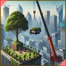 청북새싹길 | 외벽 작업, 이 높이에서 뭘 어떻게 할까?