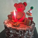 체리콕콕 | 수제 초콜릿 전문점 최콜릿 체리베어 부쉬드노엘 케이크 후기 (크리스마스케이크 연말케이크 생일케이크...