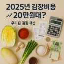 상조축산 | 2025년 김장비용 20만원대? 김장 예산 얼마나 잡아야 할까