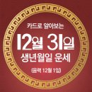 오늘의 운세 --- 2024년 12월 31일(음력 12월 1일) 己巳 화요일 이미지