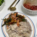4월의 집밥과 일상! 푸들푸들한 간단 수육레시피 / 이북식 찜닭/