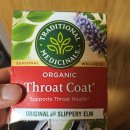 널스메디 | 음료후기] 이하이도 마신다는 목에 좋은 차, 트레디셔널 메디시널스 오가닉 쓰로트 코트 티백 후기